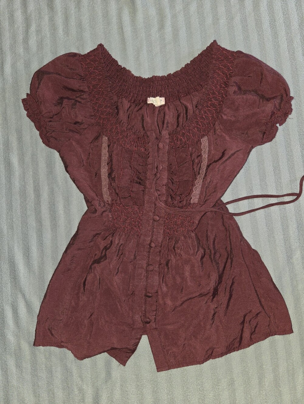 Mine Red Milkmade Blouse - Good Condition